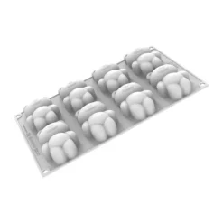 SILIKOMART Moule Silicone 8 Oursons 68 ml Professional* Moule Silicone|Moules À Gâteaux