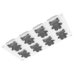 SILIKOMART Moule Silicone 8 Oursons 68 ml Professional* Moule Silicone|Moules À Gâteaux