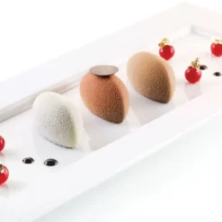 SILIKOMART Moule Silicone 12 Quenelles 6,3 x 2,9 cm 24ml Professional* Moule Silicone