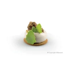 SILIKOMART Moule Silicone 8 Ronds Bombés 85 ml Professional* Moule Silicone