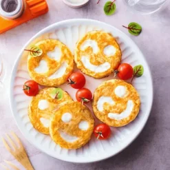 FLEXIPAN DEMARLE Moule Silicone 6 Smileys Ø 8 cm* Moule Anti-adhésif|Moule Silicone