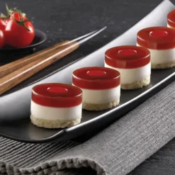 SILIKOMART Moule Silicone 15 Sushis Rolls 4 x 2,5 cm 29ml Professional* Moule Silicone