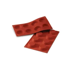 SILIKOMART Moule Silicone 8 Tartelettes 6 cm x H 1,7 cm* Moule Silicone|Moules À Gâteaux