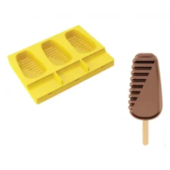 PAVONI Moule Silicone Acapulco 5 cm x H 9,5 cm (x3) Pavogel* Moule Silicone