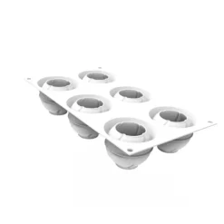 SILIKOMART Moule Silicone Atome Ø 6,3 x H 5,5 cm (x6)* Moule Silicone