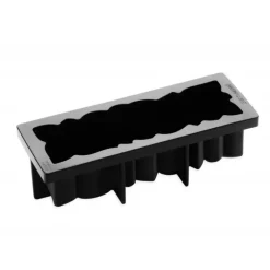 PAVONI Moule Silicone Bûche Acanto 25,1 x 8,3 cm x H 7,9 cm* Moule Silicone|Moules À Gâteaux