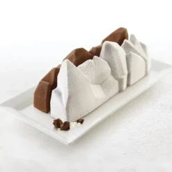 SILIKOMART Moule Silicone Bûche Artic 25 x 9,2 x H 8,7 cm* Moule Silicone|Moules À Gâteaux