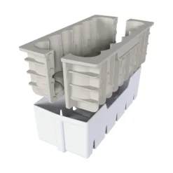 SILIKOMART Moule Silicone Bûche Bougies 21,9 x 8,9 x H 7,6 cm* Moule Silicone|Moules À Gâteaux