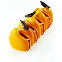 PAVONI Moule Silicone Bûche Canyon 25 x 8,5 cm x H 8 cm* Moule Silicone|Moules À Gâteaux