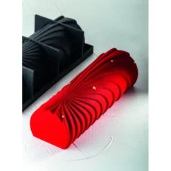 PAVONI Moule Silicone Bûche Comète 25 x 8,8 cm x H 7,3 cm* Moule Silicone|Moules À Gâteaux