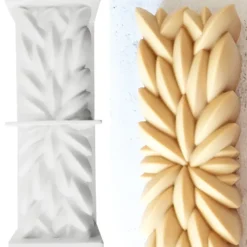 SCRAPCOOKING Moule Silicone Bûche 3D Instant 25 cm* Moules À Gâteaux