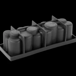 PAVONI Moule Silicone Bûche Pièces 25 x 8 cm x H 7,7 cm* Moule Silicone|Moules À Gâteaux