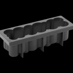 PAVONI Moule Silicone Bûche Pièces 25 x 8 cm x H 7,7 cm* Moule Silicone|Moules À Gâteaux