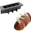 PAVONI Moule Silicone Bûche Sublime 25 x 8 cm x H 8 cm* Moule Silicone|Moules À Gâteaux