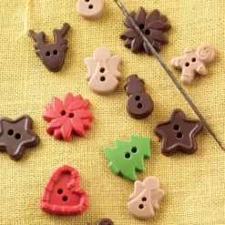 SILIKOMART Moule Silicone Boutons Noël Chocolat 3,5 cm Easy Choc (x15)* Moules À Chocolat|Moule Silicone