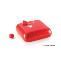 SILIKOMART Moule Silicone Carré Bombé 600ml Professional* Moule Silicone