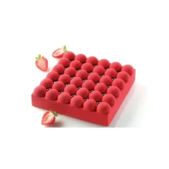 SILIKOMART Moule Silicone Carré Bubble Professional* Moule Silicone|Moules À Gâteaux