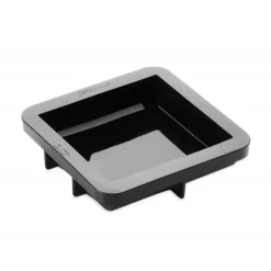 PAVONI Moule Silicone Carré Jupiter 16,7 x 15,8 cm x H 4 cm* Moule Silicone|Moules À Gâteaux
