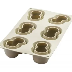 SILIKOMART 3D DESIGN Moule Silicone Cerise 7.5 x 5 cm* Moule Silicone|Moules À Gâteaux