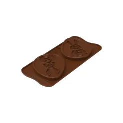 SILIKOMART Moule Silicone Chocolat Tablette Œuf Lapin (x2) Easy Choc* Moules À Chocolat|Moule Silicone