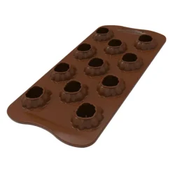 SILIKOMART Moule Silicone Citrouille Delica Chocolat Ø 3,2 x H 2,5 cm Easy Choc (x11)* Moules À Chocolat|Moule Silicone