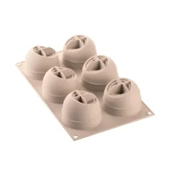 SILIKOMART Moule Silicone Coccola Ø 7 x H 5,5 cm (x6)* Moule Silicone|Moules À Gâteaux