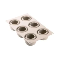 SILIKOMART Moule Silicone Coccola Ø 7 x H 5,5 cm (x6)* Moule Silicone|Moules À Gâteaux