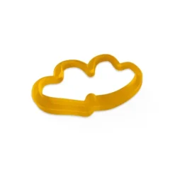 PAVOFLEX Moule Silicone Coeur Double 12,7 x 7,1 cm x H 3,8 cm (x9)* Moule Silicone|Moules À Gâteaux