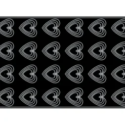 PAVOFLEX Moule Silicone Coeur Love 7,8 x 7,7 cm x H 3,4 cm (x24)* Moule Silicone