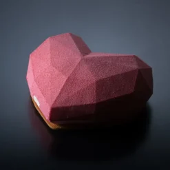 SILIKOMART Moule Silicone Coeur Origami 15x13,5 cm Professional* Moule Silicone