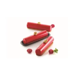 SILIKOMART Moule Silicone Cylindre (x8) Professional* Moule Silicone