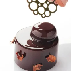 PAVONI Moule Silicone Décor Cercles Ø 5 x H 0,2 cm (x15)* Moules À Chocolat|Décoration Comestible