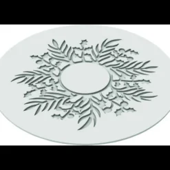 SILIKOMART Moule Silicone Décor Guirlande Ø 14,5 x H 0,2 cm* Moule Silicone