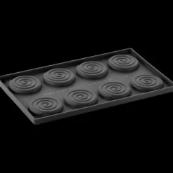 PAVONI Moule Silicone Décor Hypnose Ø 6 cm x H 1 cm (x8)* Moule Silicone