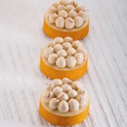 PAVONI Moule Silicone Décor Mini Noisettes Ø 6 cm x H 1,8 cm (x8)* Moule Silicone