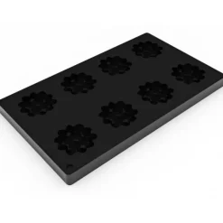 PAVONI Moule Silicone Décor Mini Noisettes Ø 6 cm x H 1,8 cm (x8)* Moule Silicone