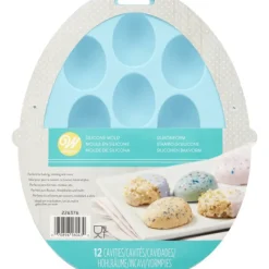 WILTON Moule Silicone Demi-œuf 12 Cavités* Moules À Chocolat|Moule Silicone