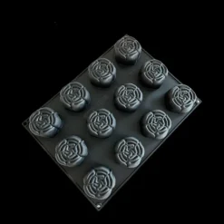 PAVONI Moule Silicone Dentelle 7,5 cm x H 4,5 cm (x12) Cédric Grolet* Moule Silicone