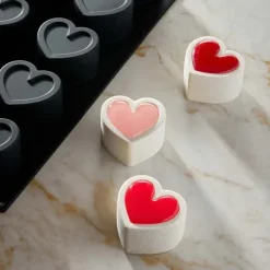 PAVOFLEX Moule Silicone Eros 2.0 7 x 6 cm x H 4 cm (x15)* Moule Silicone|Moules À Gâteaux