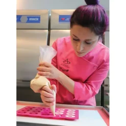 PAVONI Moule Silicone Glace Mini Donuts 4,6 x 3,5 cm x H 1,2 cm (x20)* Moule Silicone|Moules À Gâteaux