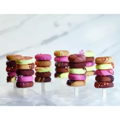 PAVONI Moule Silicone Glace Mini Donuts 4,6 x 3,5 cm x H 1,2 cm (x20)* Moule Silicone|Moules À Gâteaux