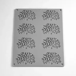 PAVONI Moule Silicone Gourmand Corail 7,5 x 5,9 x H 0,2 cm (x8)* Moule Silicone