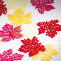 PAVONI Moule Silicone Gourmand Feuille d'Erable 6,6 x 6,2 x H 0,2 cm (x8)* Moules À Chocolat|Décoration Comestible