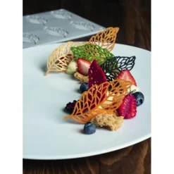 PAVONI Moule Silicone Gourmand Plume 8,4 x 3,8 x H 0,2 cm (x10)* Moules À Chocolat|Moule Silicone