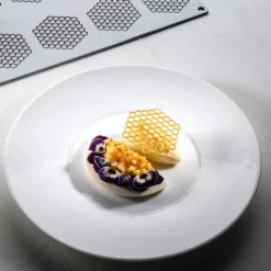 PAVONI Moule Silicone Gourmand Rayon de Miel 6,7 x 6 x H 0,2 (x8)* Moules À Chocolat|Décoration Comestible