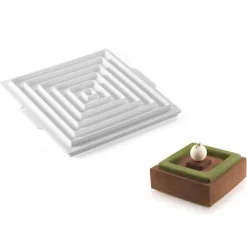 SILIKOMART Moule Silicone Insert 12 Carrés 26 cm Professional* Moule Silicone