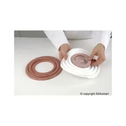 SILIKOMART Moule Silicone Insert 12 Cercles Ø 26 cm Professional* Moule Silicone