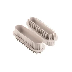 SILIKOMART 3D DESIGN Moule Silicone Insert Bûche et Cake 22 x 5 x H 4 cm (x2)* Moule Silicone