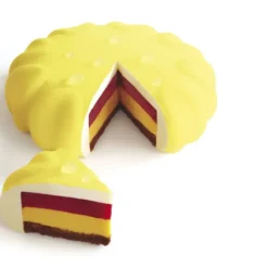 PAVOFLEX Moule Silicone Insert Rond Disco Ø 14 cm x H 3 cm (x8)* Moule Silicone|Moules À Gâteaux