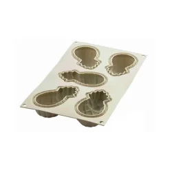 SILIKOMART 3D DESIGN Moule Silicone Mini Ananas 5.8 x 10 cm* Moule Silicone|Moules À Gâteaux